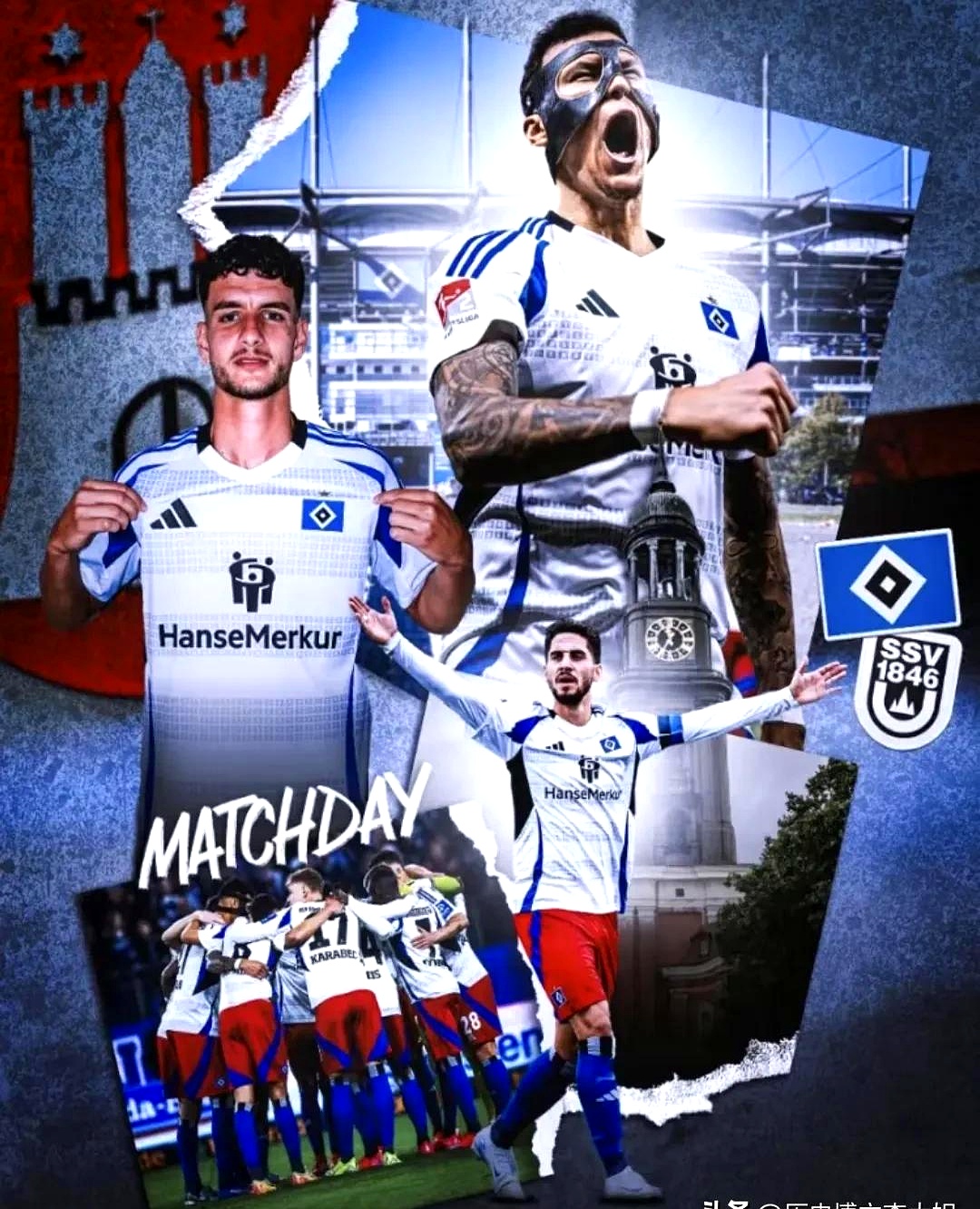 汉堡队员士气如虹，胜利在望